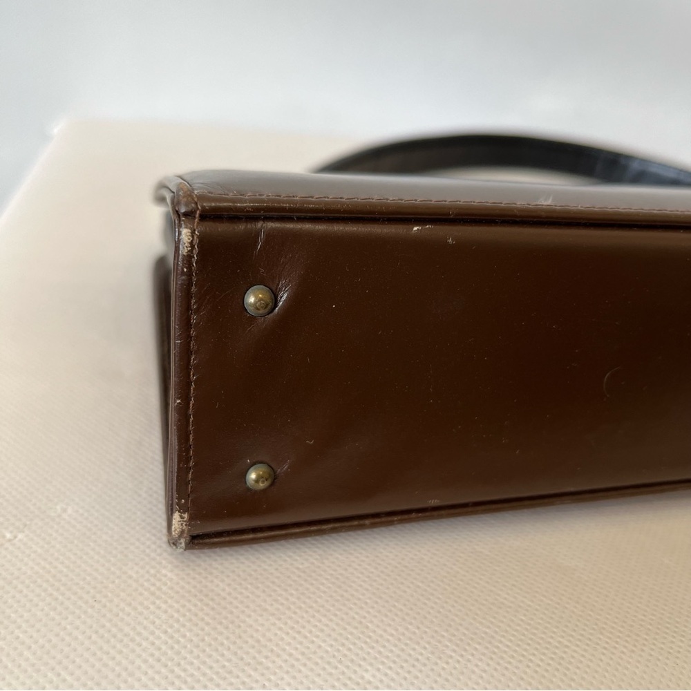 Vintage Palizzio Brown Retro Pocketbook - Picture 4 of 13